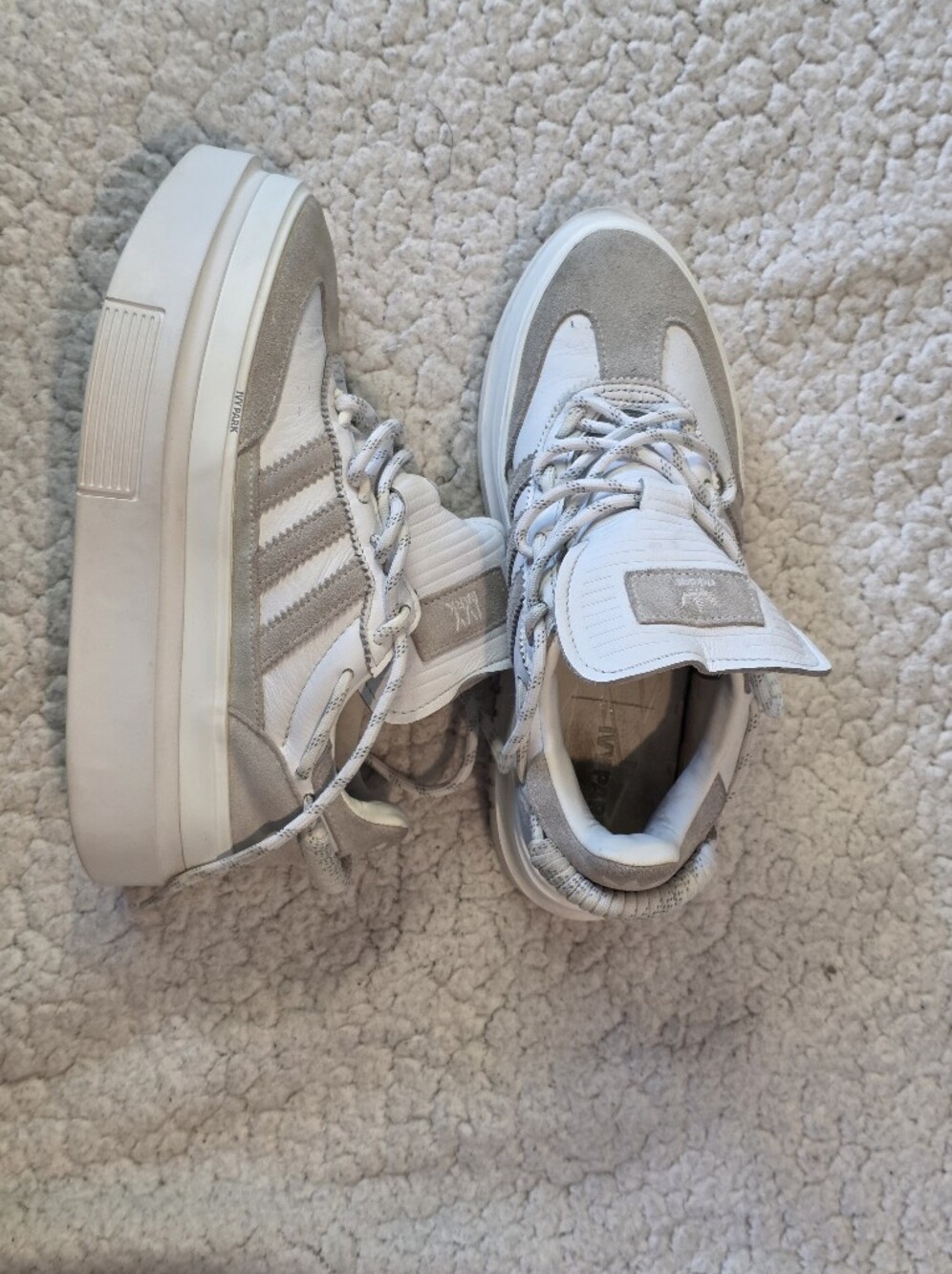Adidas Ivy Park Super Sleek 72 Icy Park GX2769 Womens Size 6.5 Platform Shoes